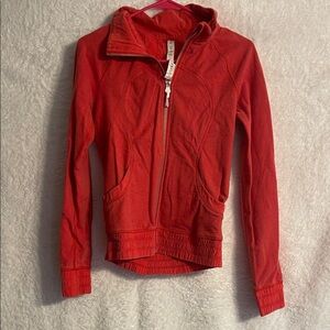 lululemon athletica Red Hoodie